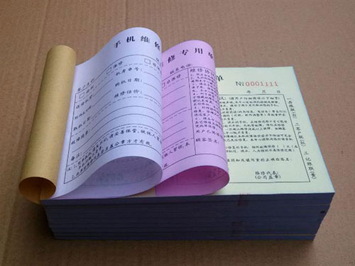 無(wú)碳復寫(xiě)印刷制作